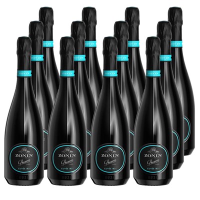 Zonin Prosecco Cuvee DOC 1821 Crate of 12 Prosecco
